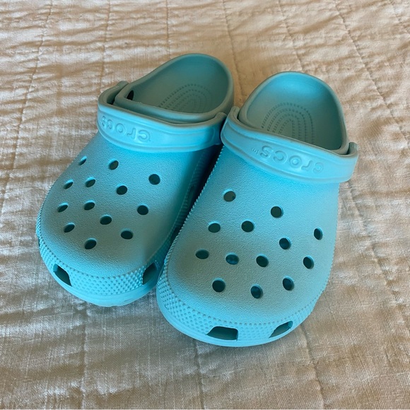 Light Blue Crocs - Picture 1 of 4